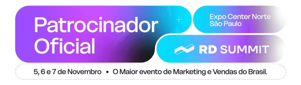 Imagem patrocinador oficial RD Summit 2025